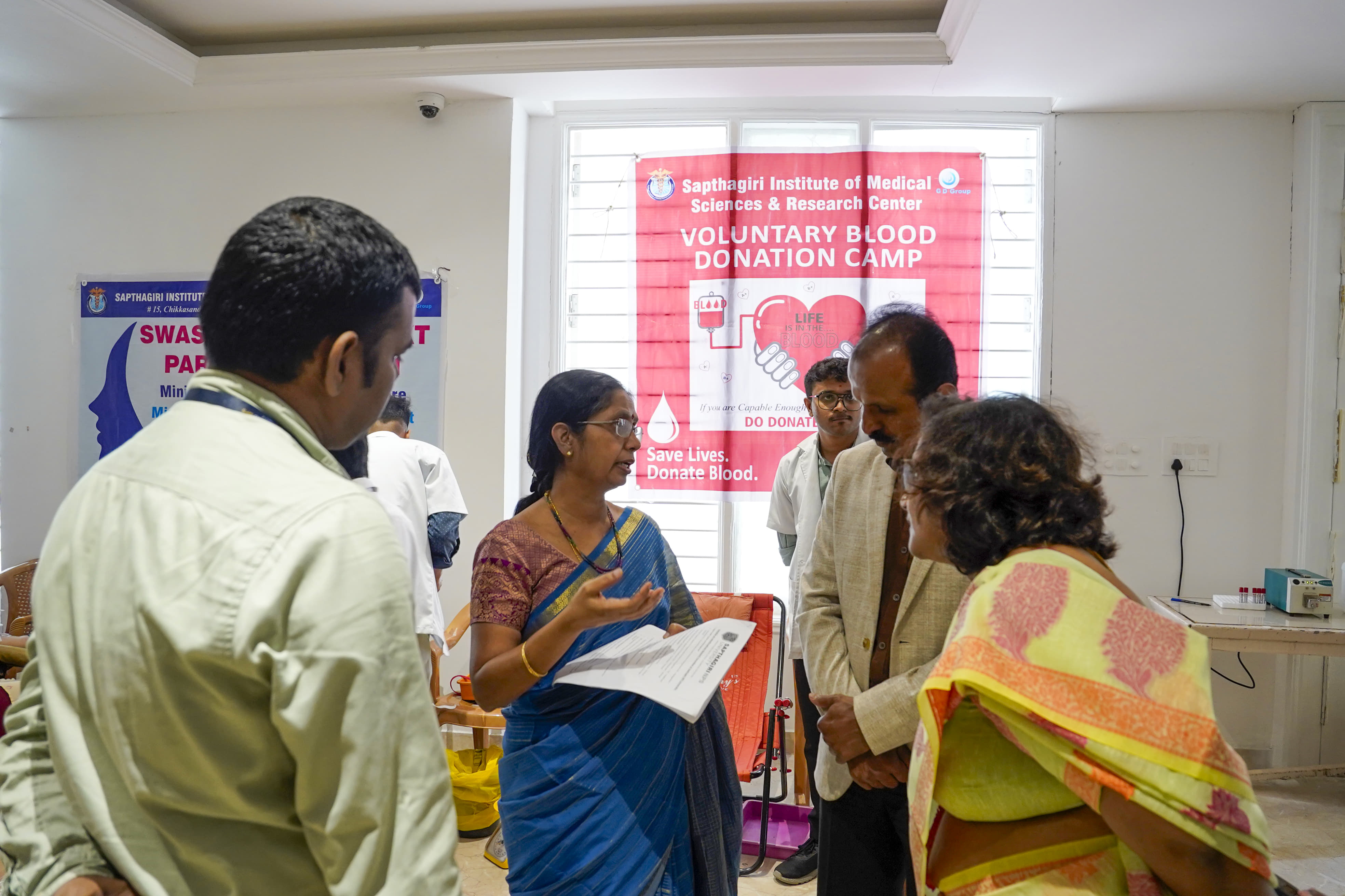 Sapthagiri NPS University NSS photo 2